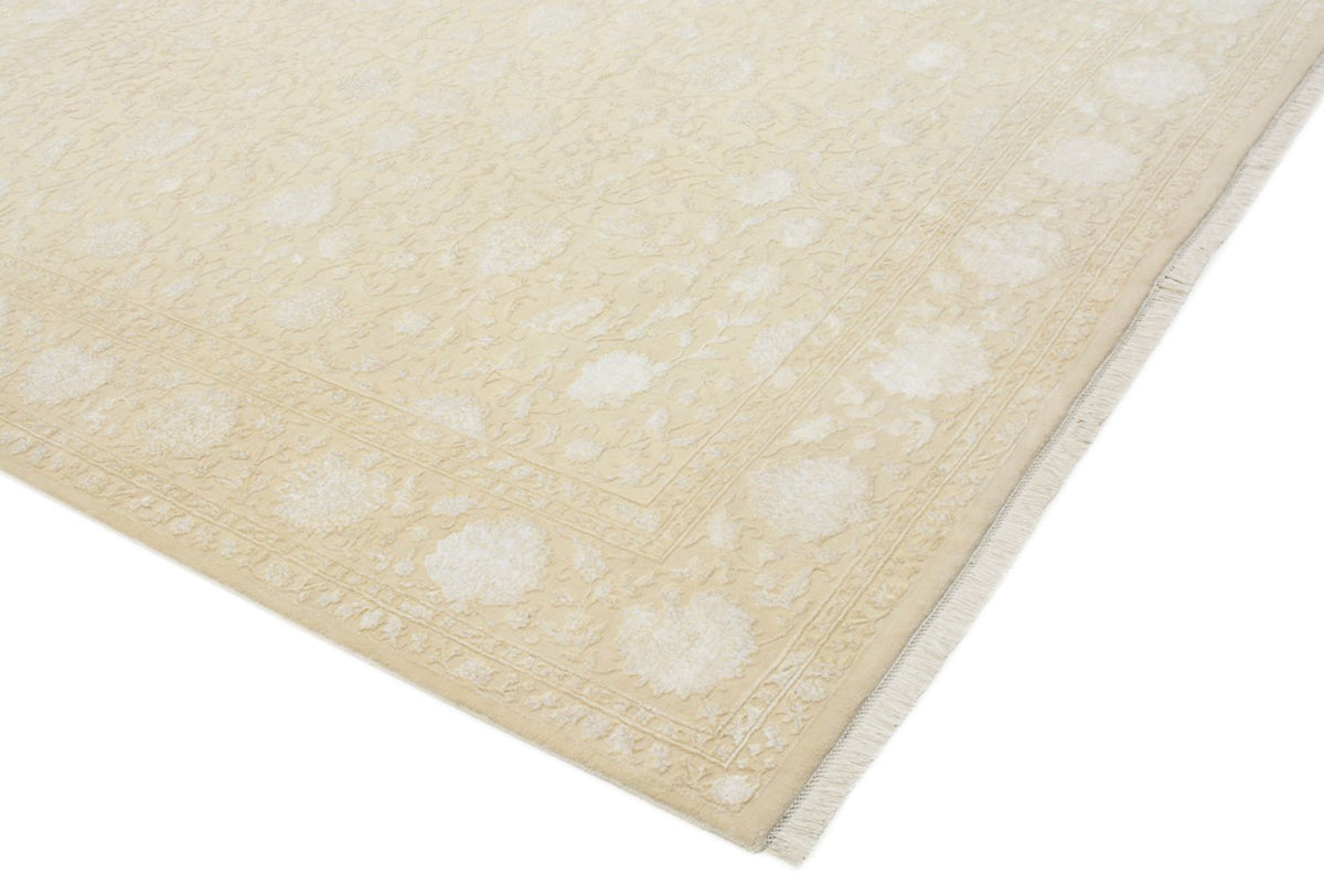 Tapis oriental - 257 x 203 cm - beige clair