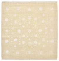 Tapis oriental carré  - 204 x 202 cm - beige clair