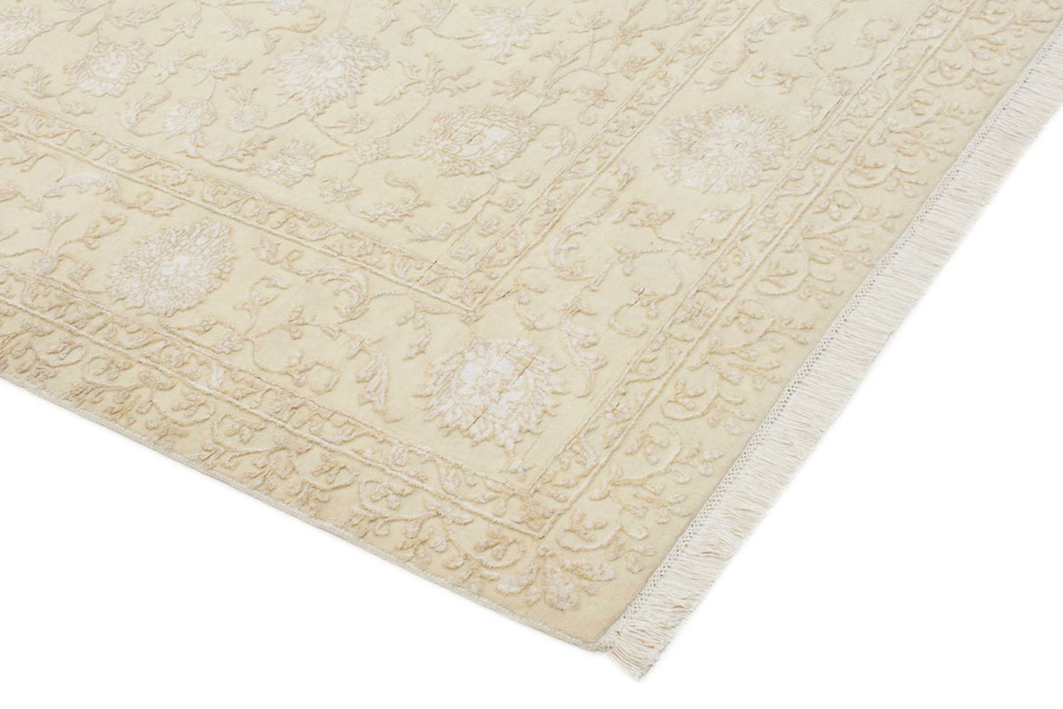 Tapis oriental carré  - 204 x 202 cm - beige clair