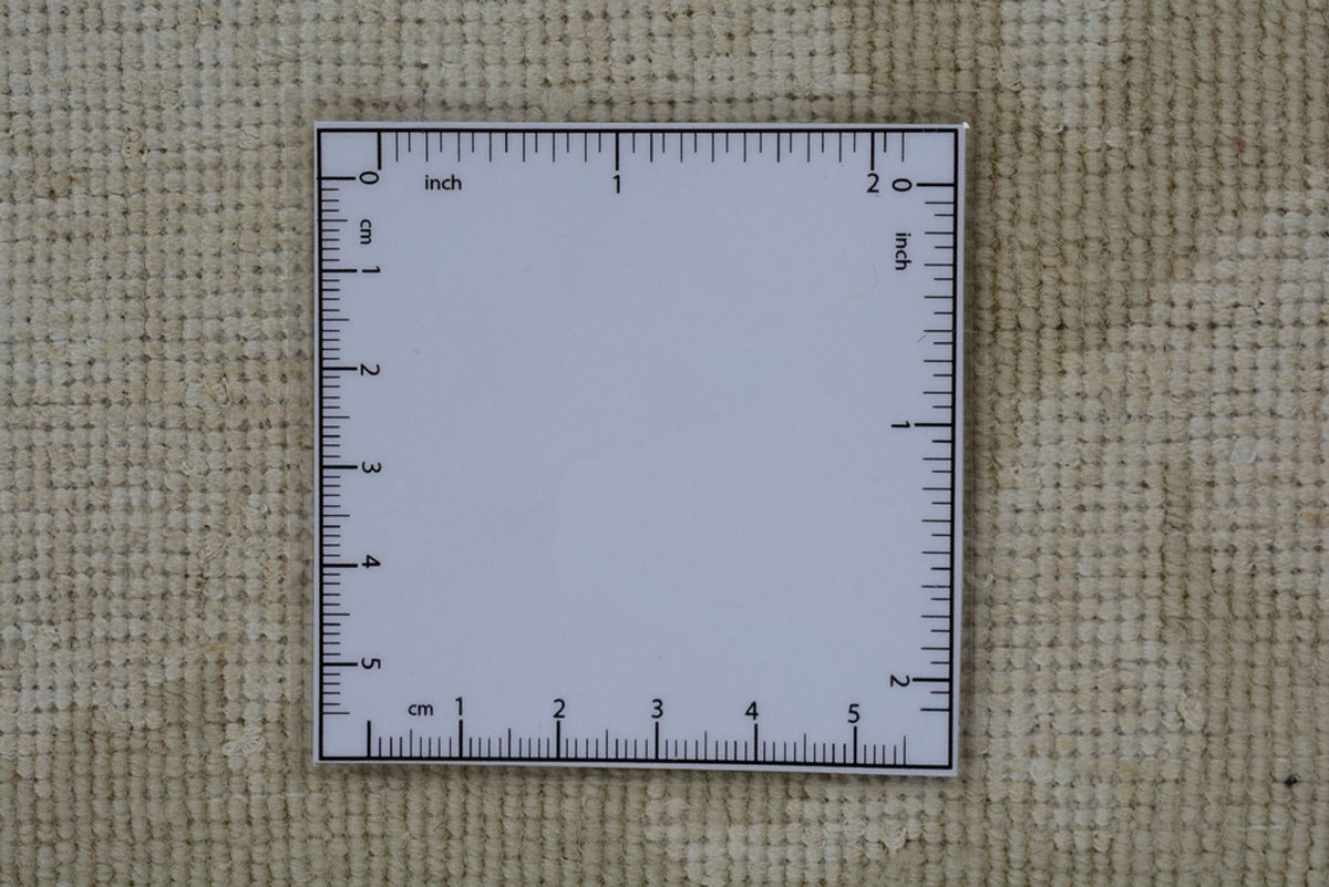 Tapis oriental carré  - 204 x 202 cm - beige clair