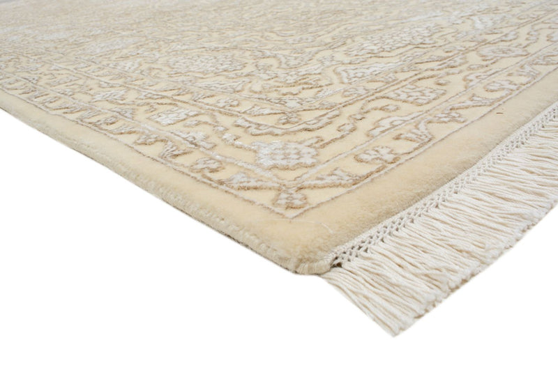 Tapis oriental carré  - 246 x 245 cm - beige foncé