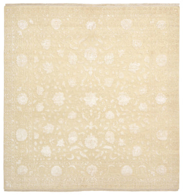 Tapis oriental carré  - 309 x 301 cm - beige clair