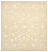 Tapis oriental carré  - 309 x 301 cm - beige clair