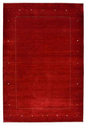 Tapis Gabbeh - Loribaft Indus - 305 x 208 cm - rouge