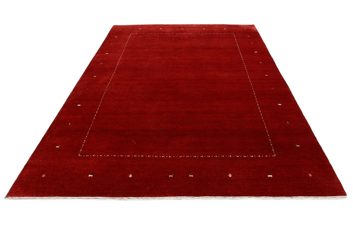 Tapis Gabbeh - Loribaft Indus - 305 x 208 cm - rouge