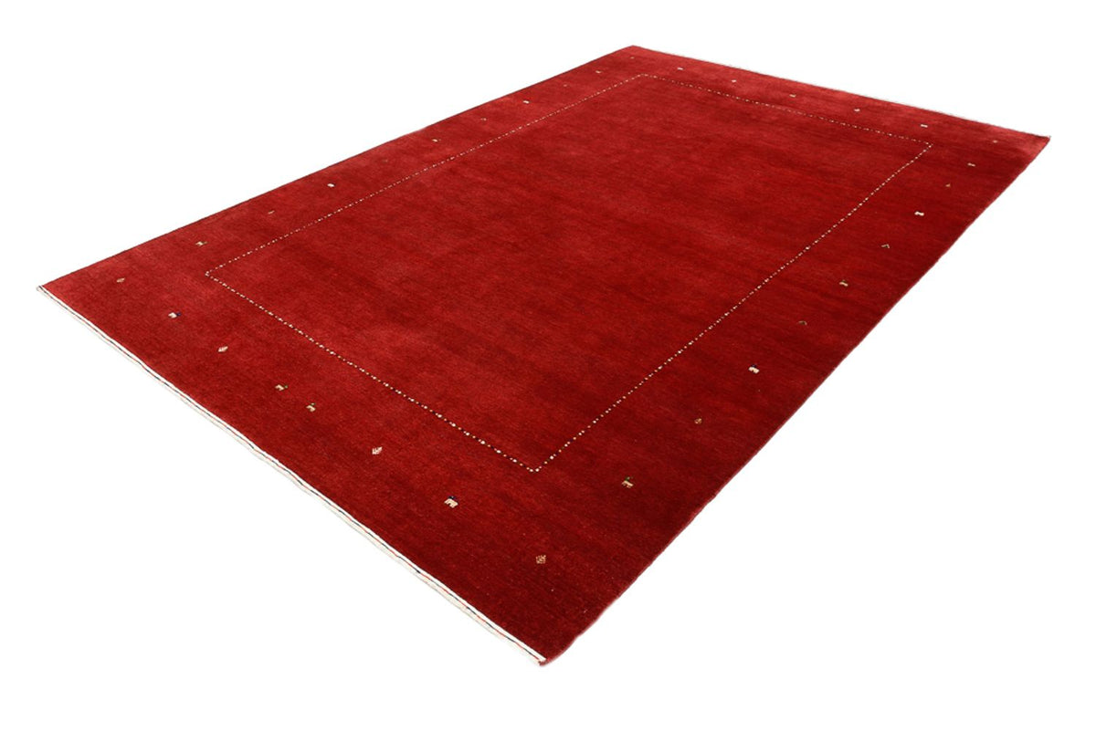 Tapis Gabbeh - Loribaft Indus - 305 x 208 cm - rouge