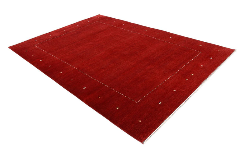 Tapis Gabbeh - Loribaft Indus - 305 x 208 cm - rouge