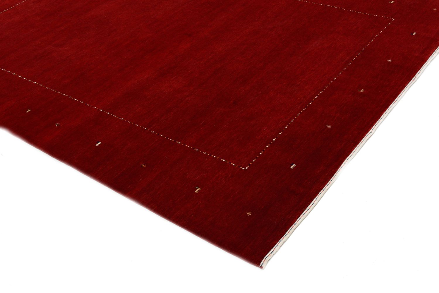 Tapis Gabbeh - Loribaft Indus - 302 x 204 cm - rouge