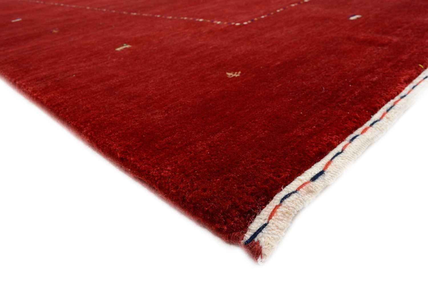 Tapis Gabbeh - Loribaft Indus - 302 x 204 cm - rouge
