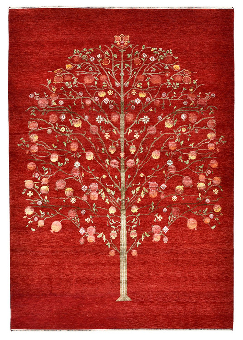 Tapis Gabbeh - Loribaft Indus - 245 x 173 cm - rouge