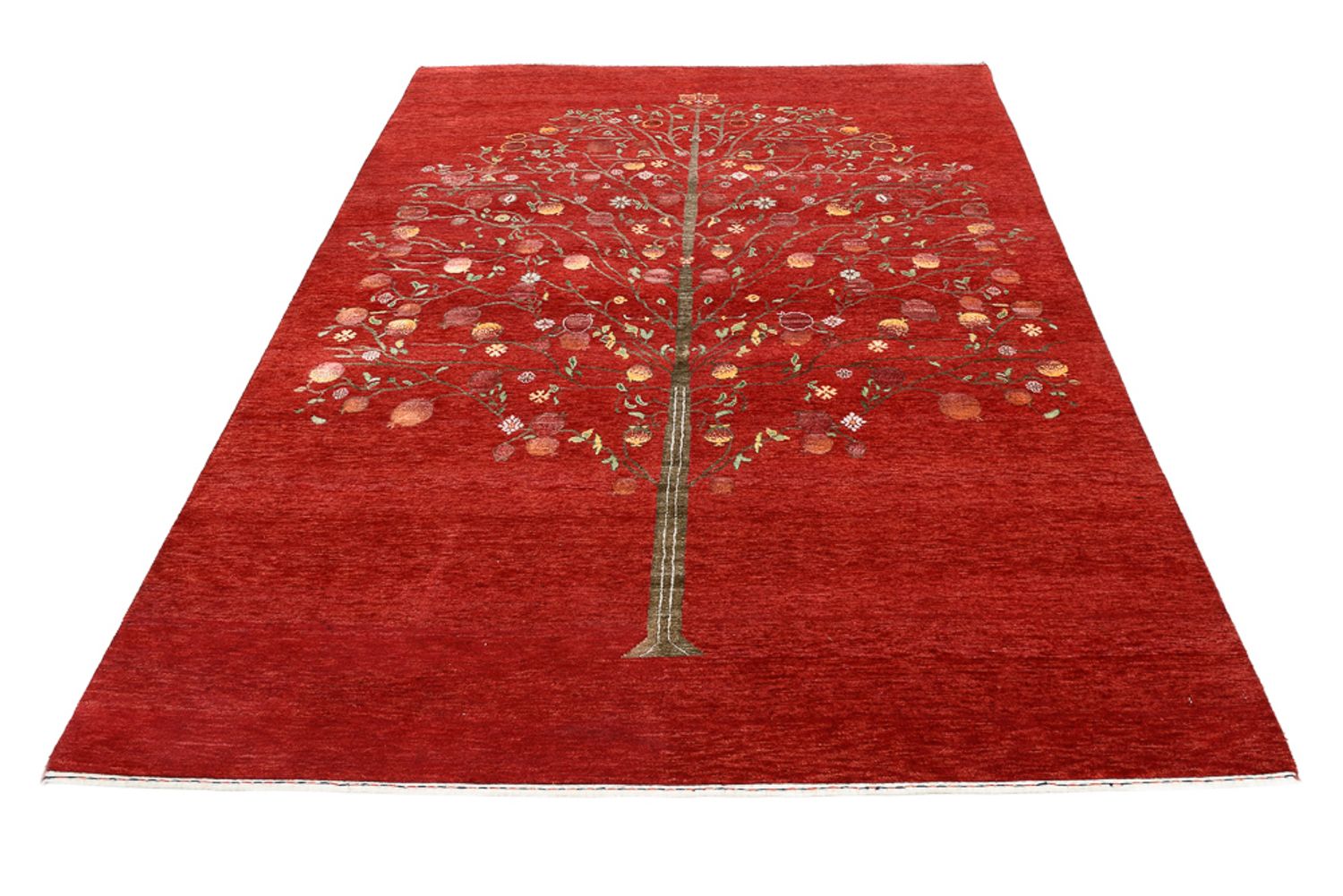 Tapis Gabbeh - Loribaft Indus - 245 x 173 cm - rouge