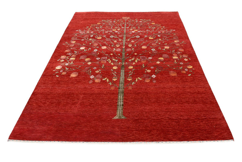 Tapis Gabbeh - Loribaft Indus - 245 x 173 cm - rouge