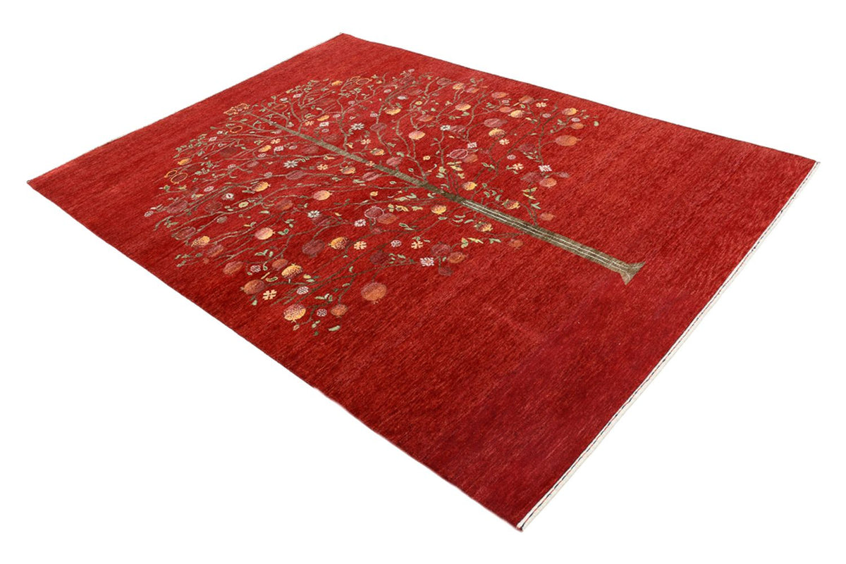 Tapis Gabbeh - Loribaft Indus - 245 x 173 cm - rouge