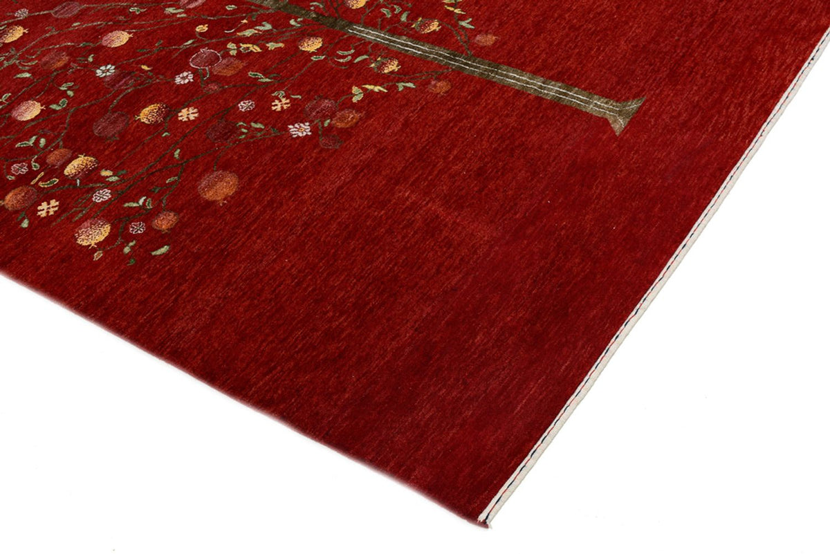 Tapis Gabbeh - Loribaft Indus - 245 x 173 cm - rouge