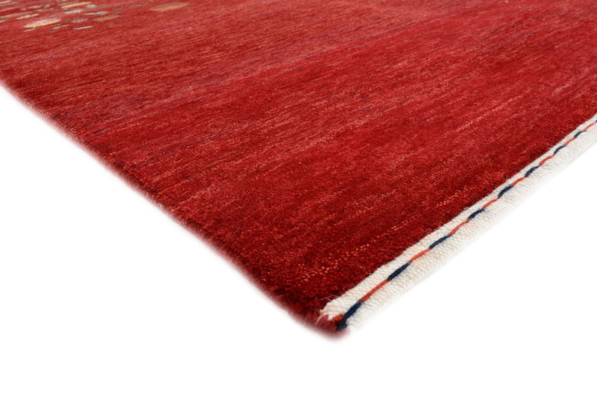 Tapis Gabbeh - Loribaft Indus - 245 x 173 cm - rouge