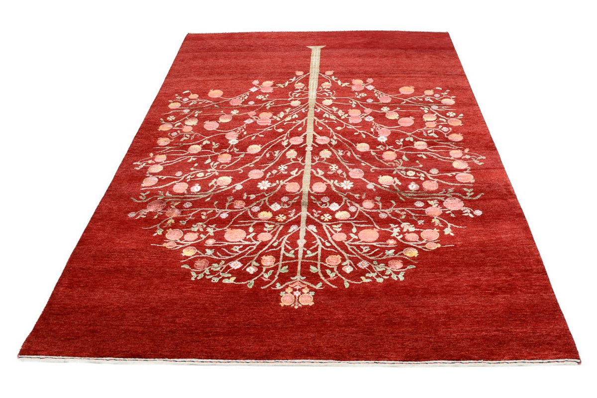 Tapis Gabbeh - Loribaft Indus - 245 x 173 cm - rouge