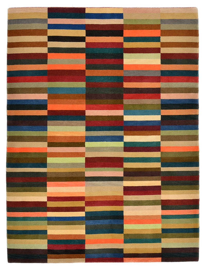 Tapis design - 201 x 153 cm - multicolore
