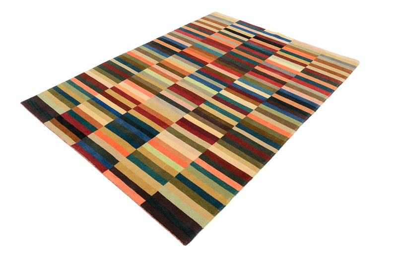 Tapis design - 201 x 153 cm - multicolore
