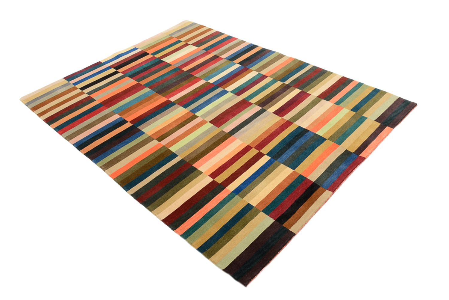 Tapis design - 201 x 153 cm - multicolore