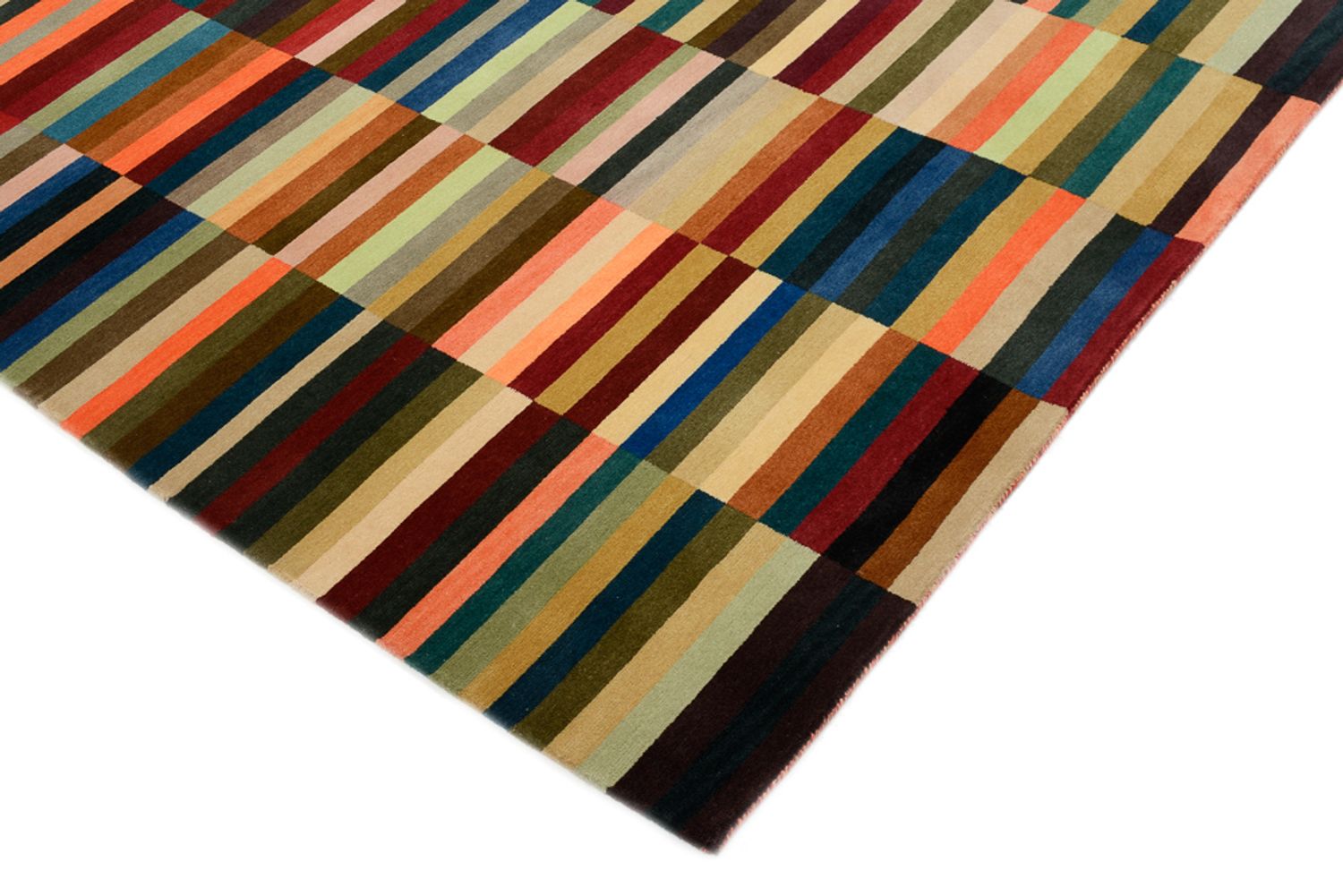 Tapis design - 201 x 153 cm - multicolore