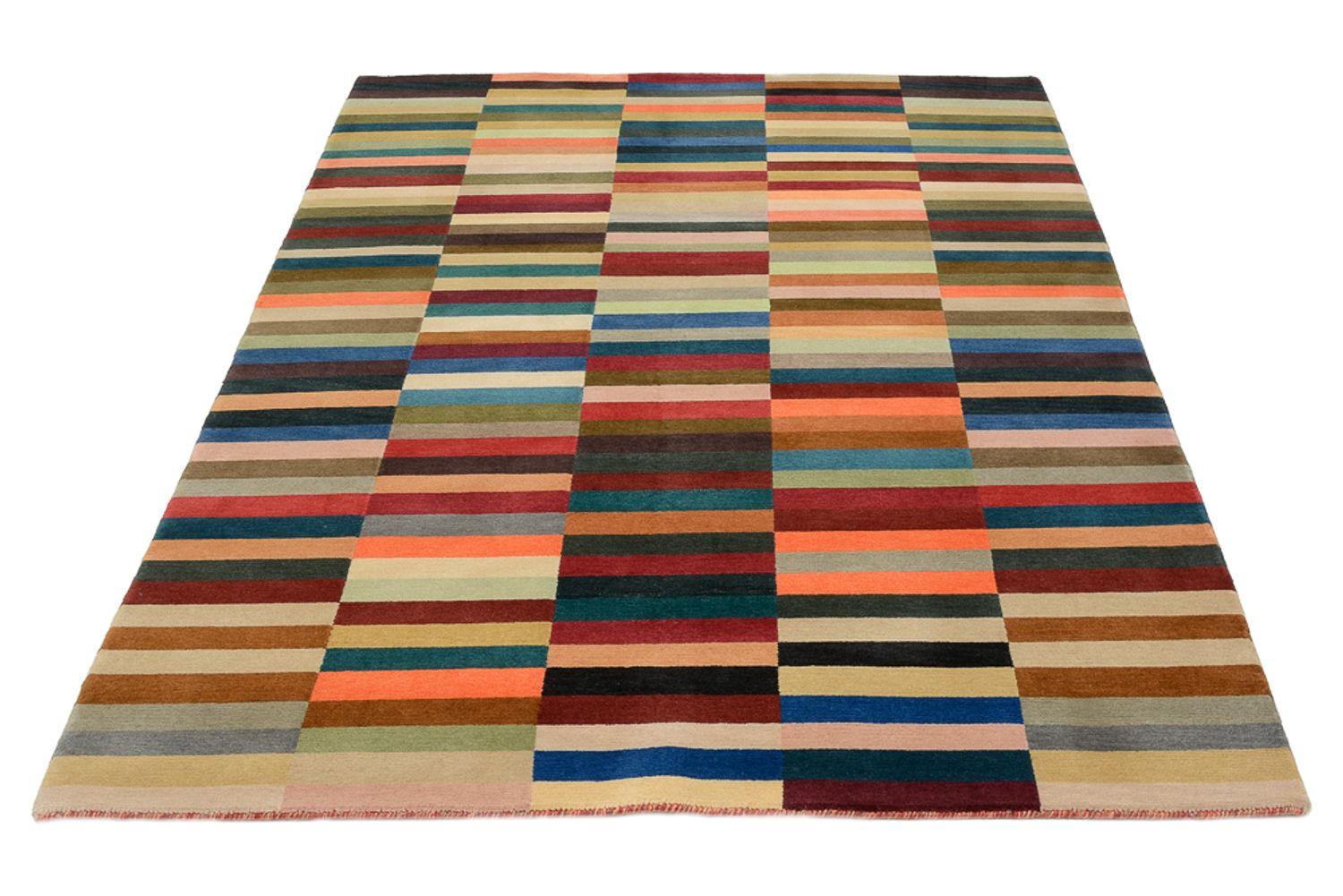 Tapis design - 201 x 153 cm - multicolore