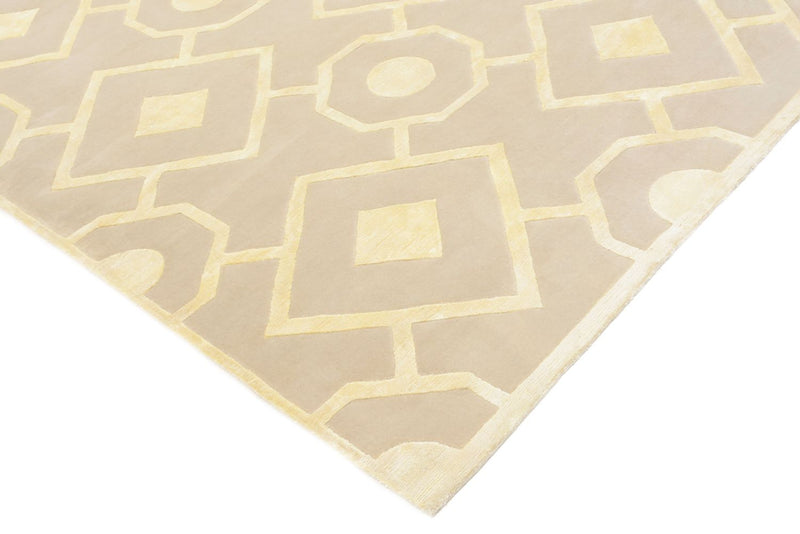 Tapis design - 240 x 170 cm - beige foncé
