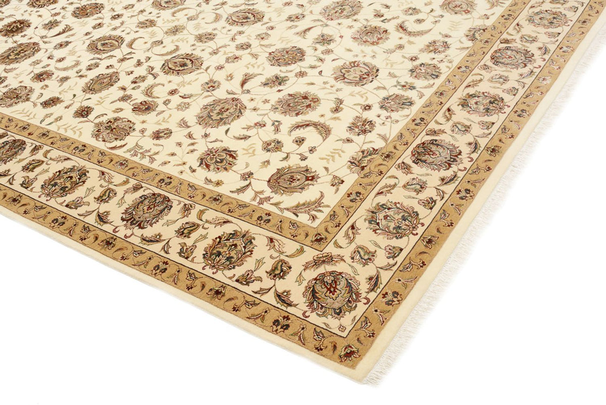 Tapis oriental - Tabriz - 305 x 217 cm - beige clair