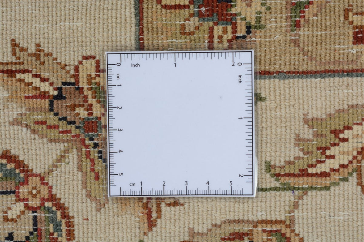 Tapis oriental - Tabriz - 305 x 217 cm - beige clair