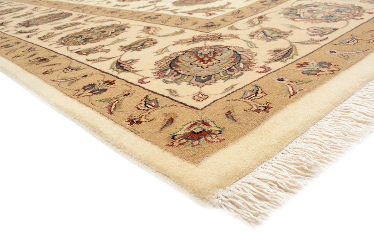 Tapis oriental - Tabriz - 241 x 167 cm - beige clair
