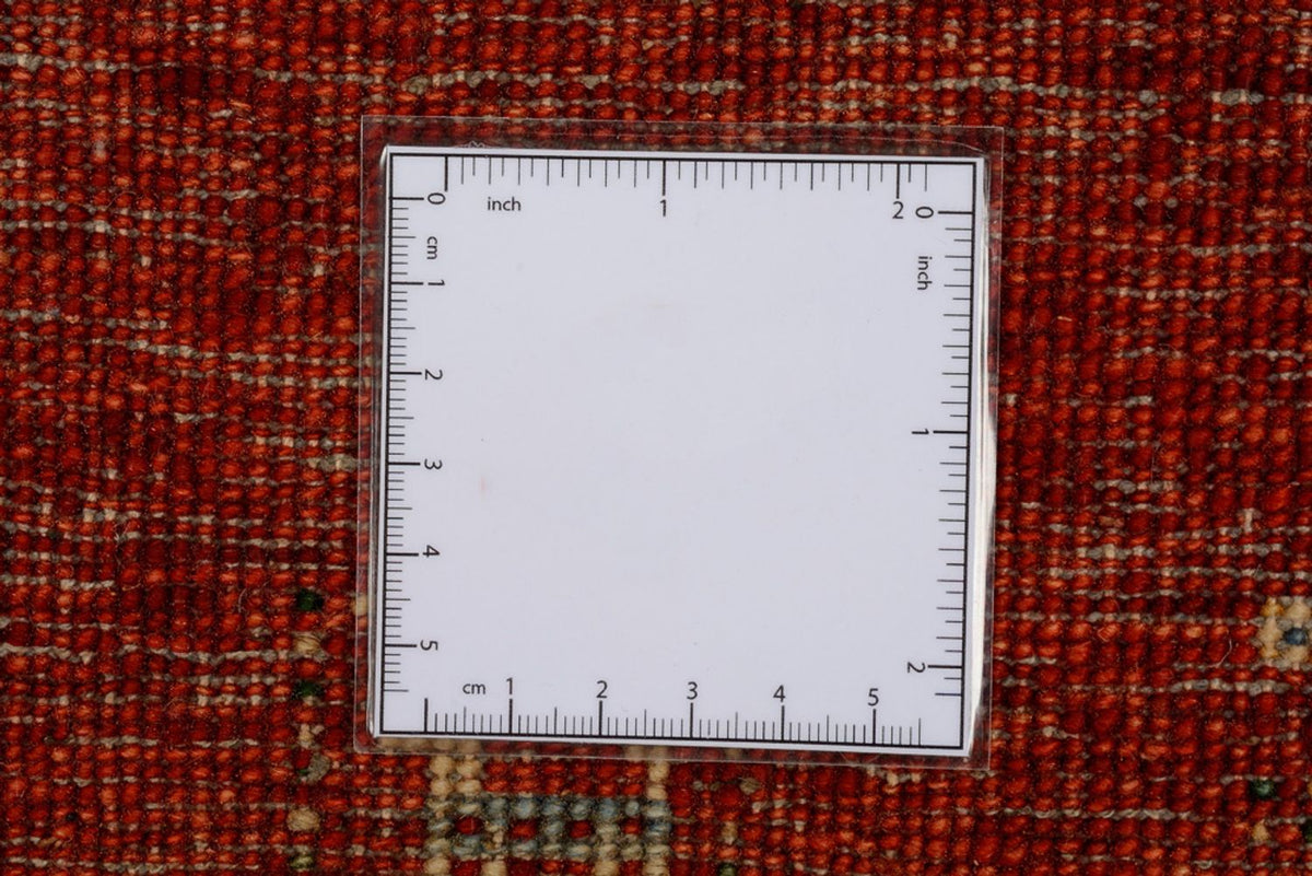 Tapis Gabbeh - Loribaft Indus carré  - 251 x 248 cm - multicolore