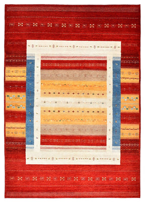 Tapis Gabbeh - Loribaft Indus - 349 x 248 cm - multicolore