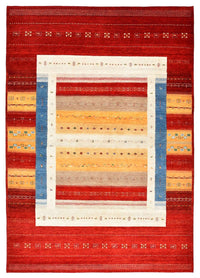 Tapis Gabbeh - Loribaft Indus - 349 x 248 cm - multicolore