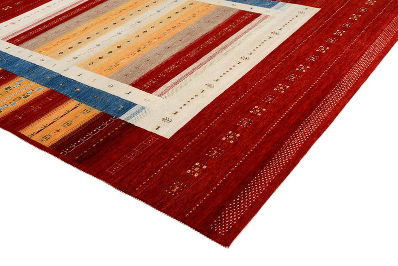 Tapis Gabbeh - Loribaft Indus - 349 x 248 cm - multicolore