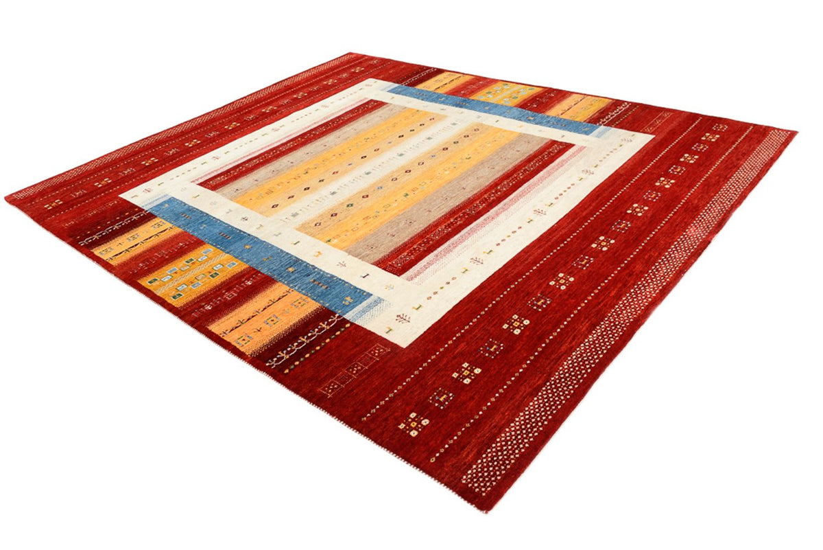 Tapis Gabbeh - Loribaft Indus - 244 x 173 cm - multicolore