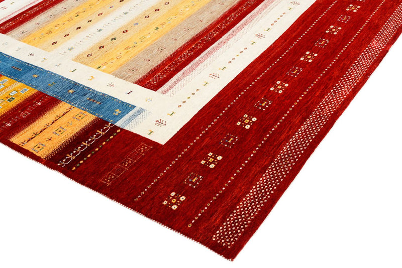 Tapis Gabbeh - Loribaft Indus - 244 x 173 cm - multicolore