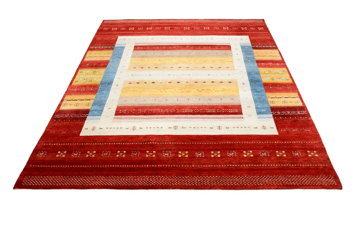 Tapis Gabbeh - Loribaft Indus - 244 x 173 cm - multicolore