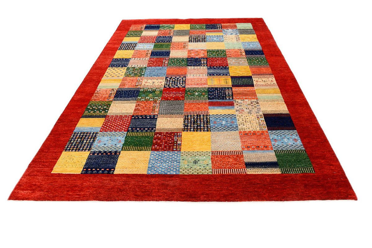 Tapis Gabbeh - Loribaft Indus - 302 x 200 cm - multicolore