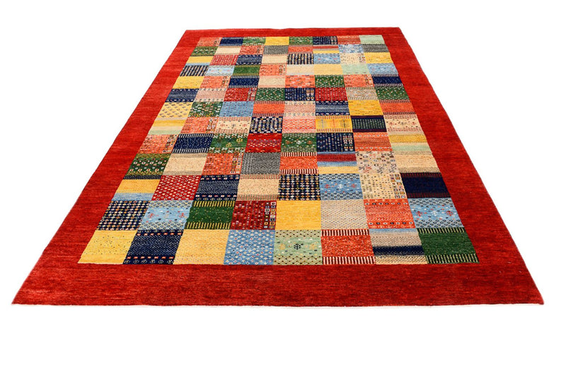 Tapis Gabbeh - Loribaft Indus - 302 x 200 cm - multicolore