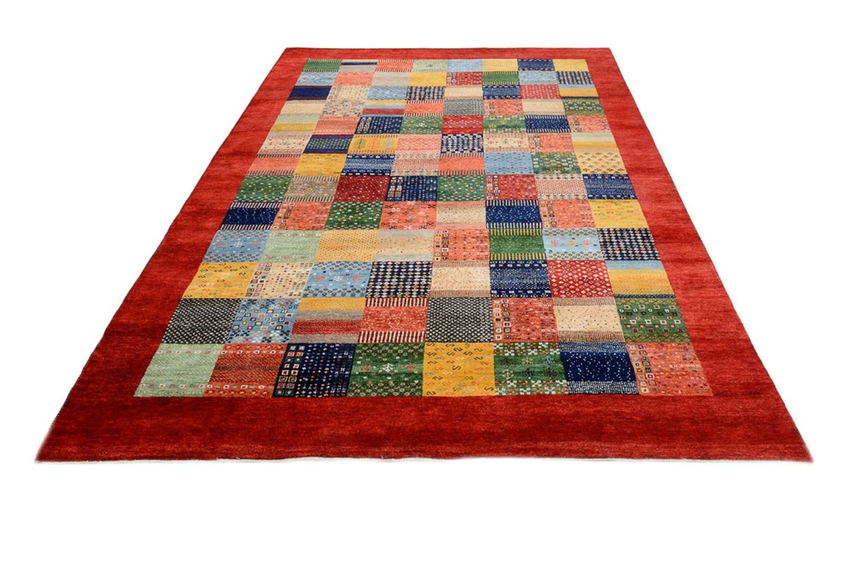 Tapis Gabbeh - Loribaft Indus - 302 x 200 cm - multicolore