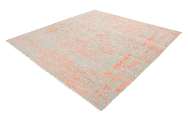 Tapis design carré  - 251 x 251 cm - orange