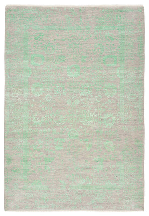 Tapis design - 244 x 171 cm - vert clair
