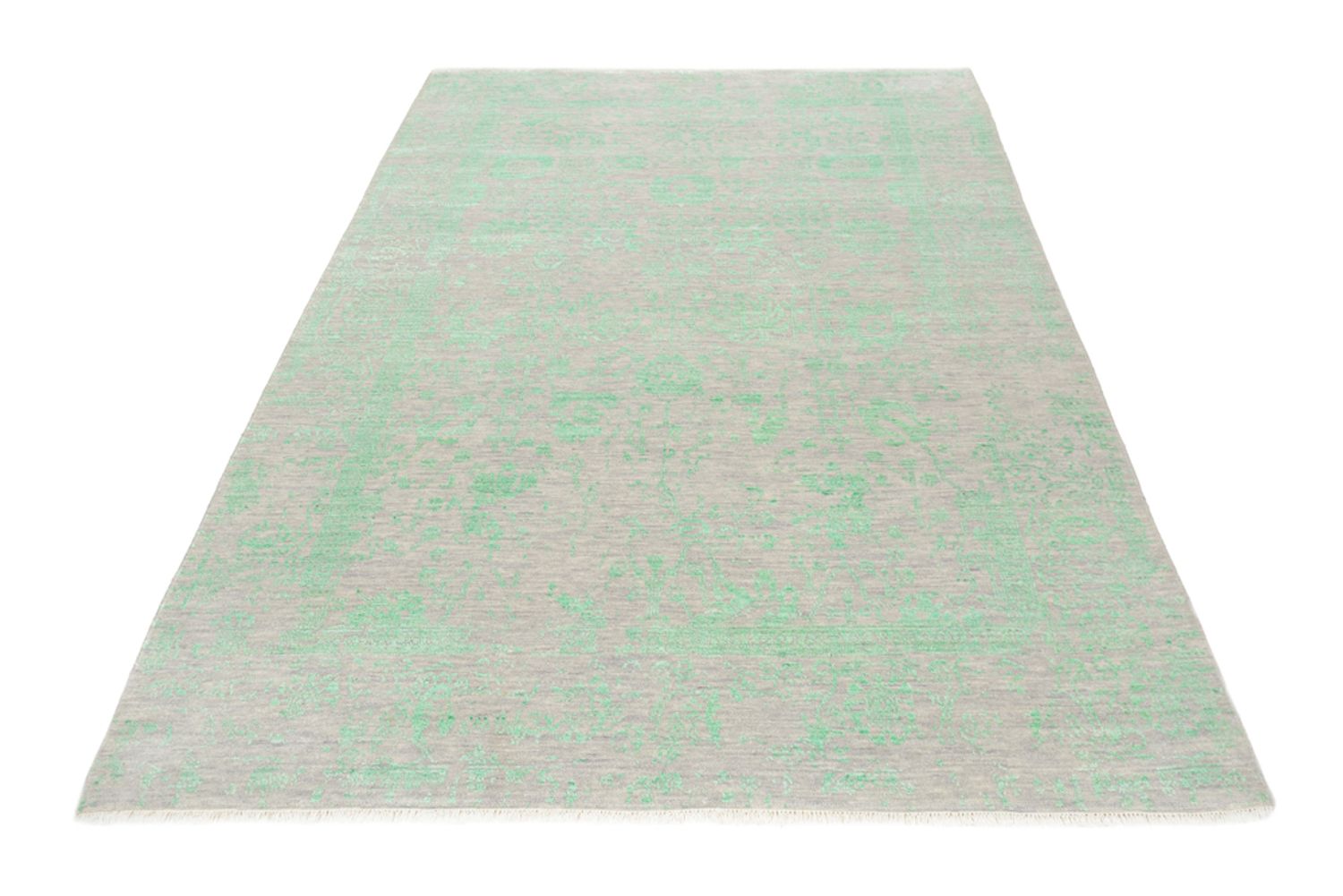 Tapis design - 244 x 171 cm - vert clair