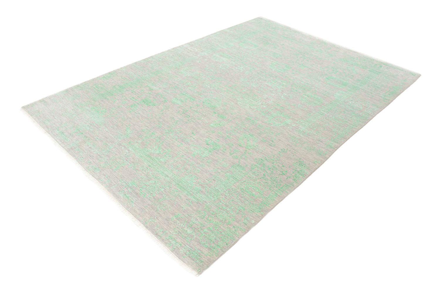 Tapis design - 244 x 171 cm - vert clair