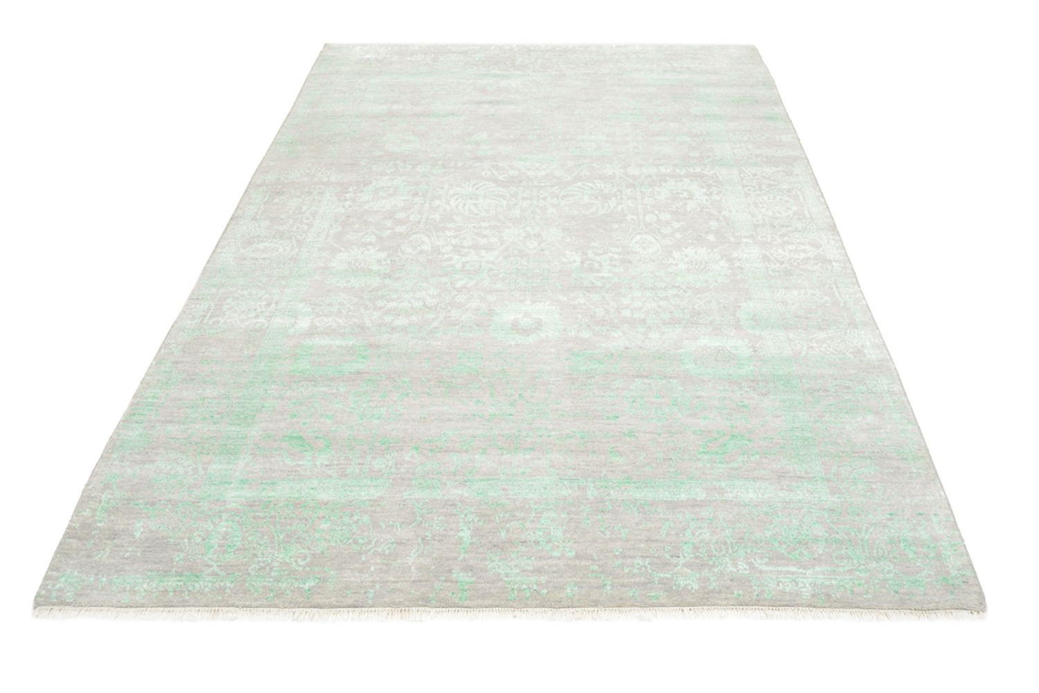 Tapis design - 244 x 171 cm - vert clair