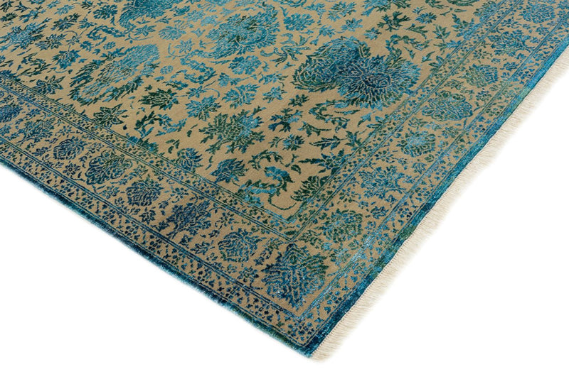Tapis design - 175 x 123 cm - bleu clair
