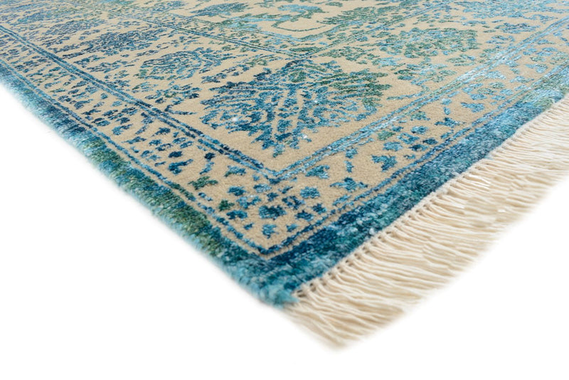 Tapis design - 175 x 123 cm - bleu clair