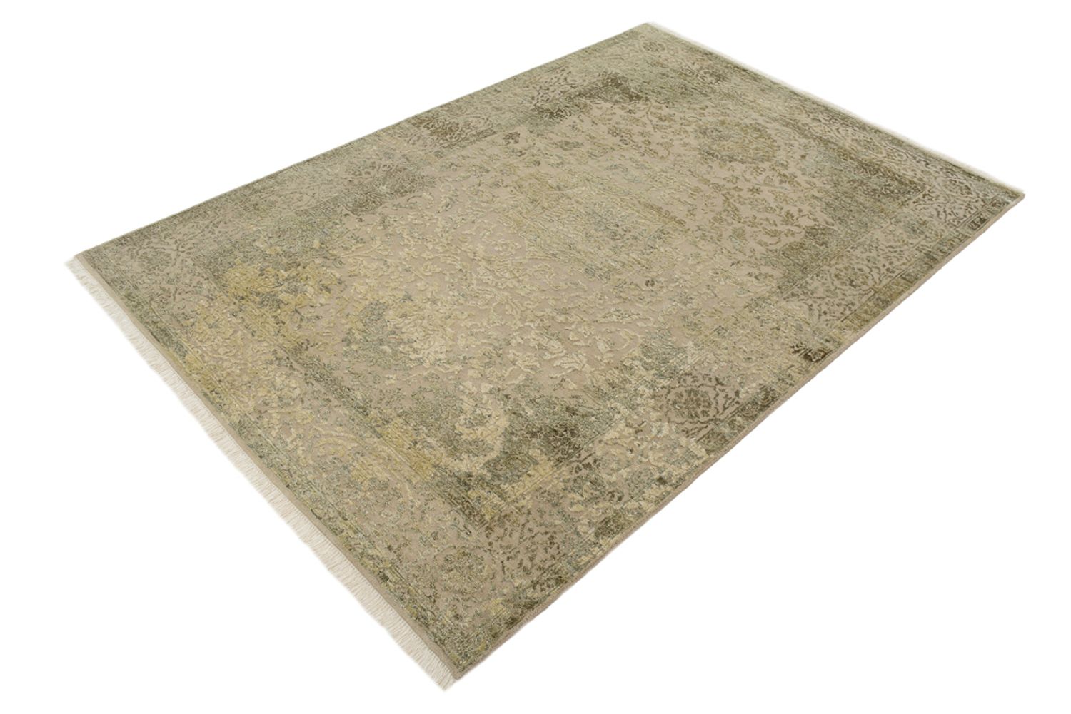 Tapis design - 199 x 139 cm - sable