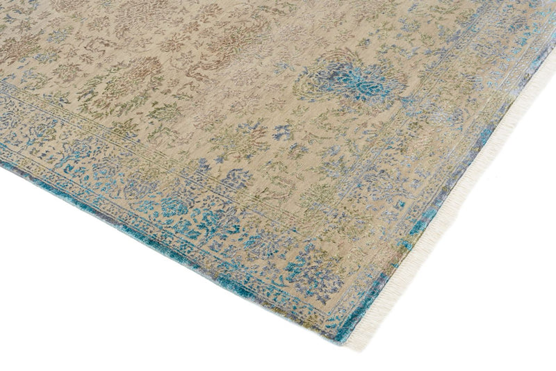 Tapis design - 186 x 129 cm - beige clair