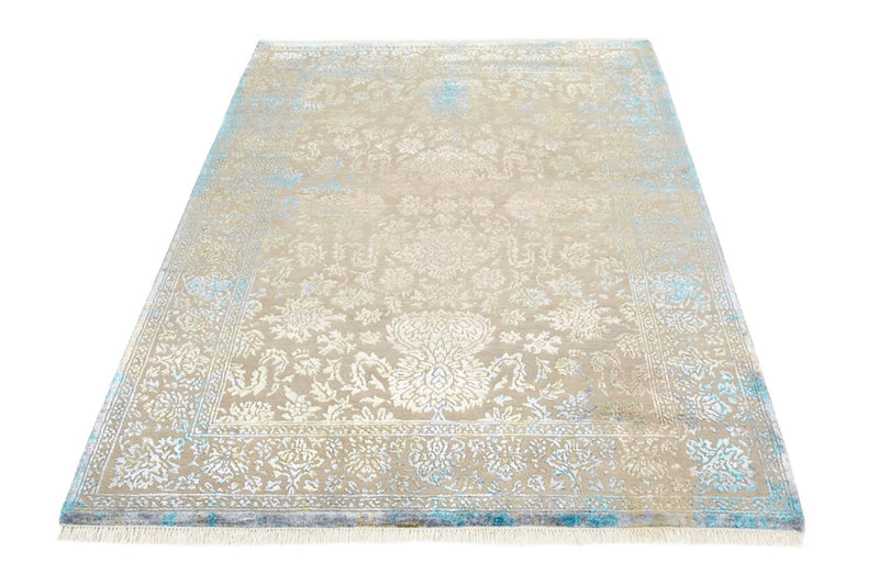 Tapis design - 186 x 129 cm - beige clair