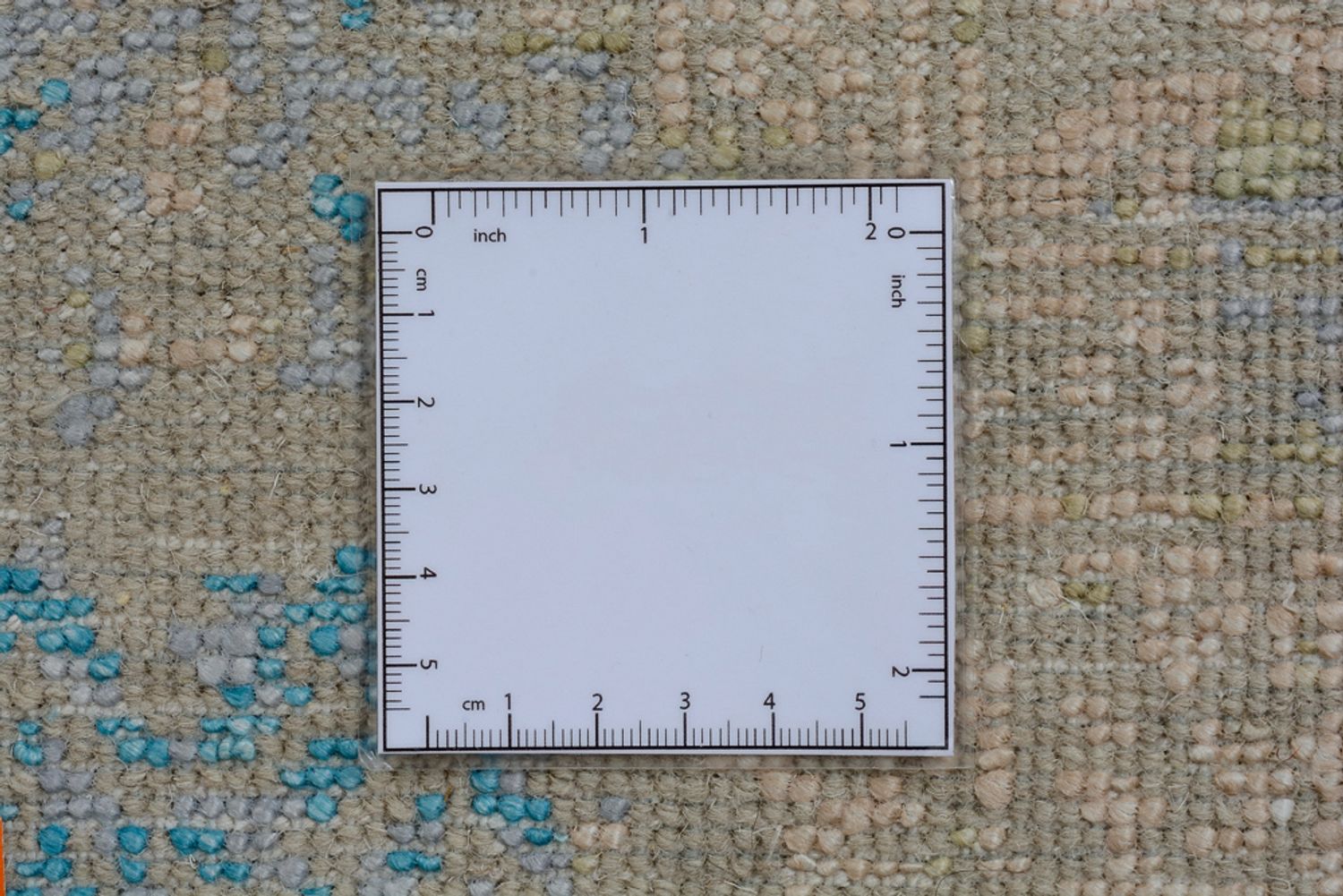 Tapis design - 186 x 129 cm - beige clair